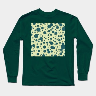 Ceramic Tile Dot Pattern Long Sleeve T-Shirt